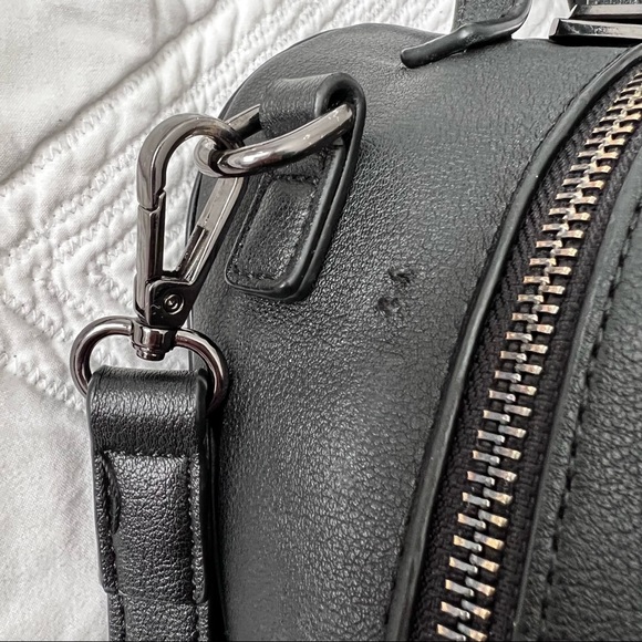 Pixie Mood Cora Backpack Vegan Leather Convertible Black small bag shoulder - Picture 7 of 8